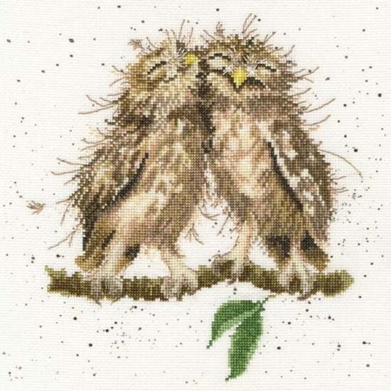Picture of Hannah Dale -Birds of a Feather Cross Stitch Kit by Bothy Threads