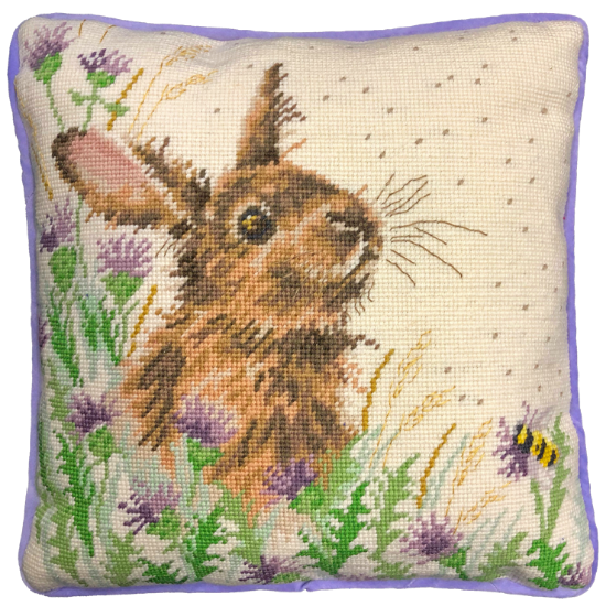 Picture of Hannah Dale Tapestry Cushion - The Meadow Tapestry by Bothy Threads