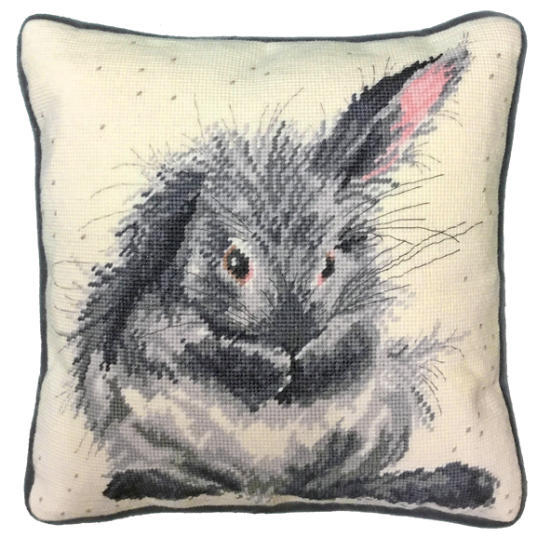 Picture of Hannah Dale Tapestry Cushion - Bath Time Tapestry by Bothy Threads