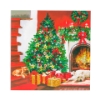 Picture of Christmas Tree, 18x18cm Crystal Art Card
