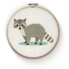 Picture of Racoon Cross Stitch Kit