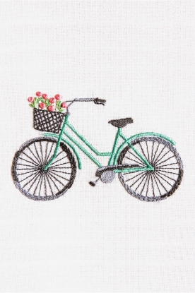 Picture of DMC Bicycle Embroidery Kit