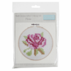 Picture of Rose Cross Stitch With Hoop
