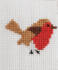 Picture of Robin Cross Stitch Card