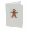 Picture of Ginger Bread Man Cross Stitch Card
