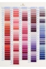 Picture of DMC Stranded Cotton Floss Shade Card (real threads) - W100B