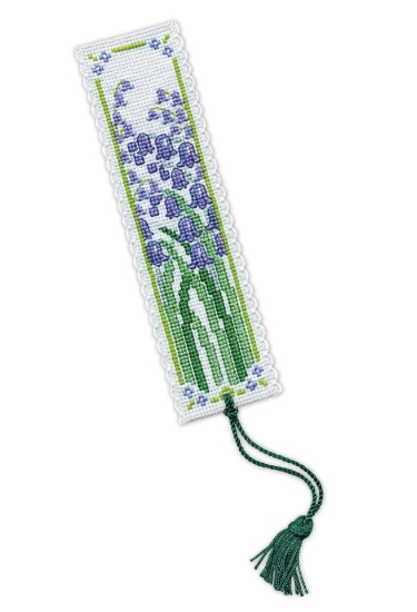 Picture of Bluebells Bookmark Cross Stitch Kit