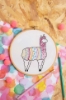 Picture of Alpaca Contemporary Embroidery Kit