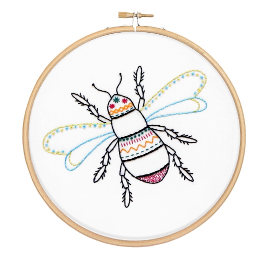 Picture of Bee Contemporary Embroidery Kit