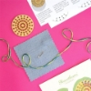 Picture of Pink & Blue Go Stitch Brooch Kit