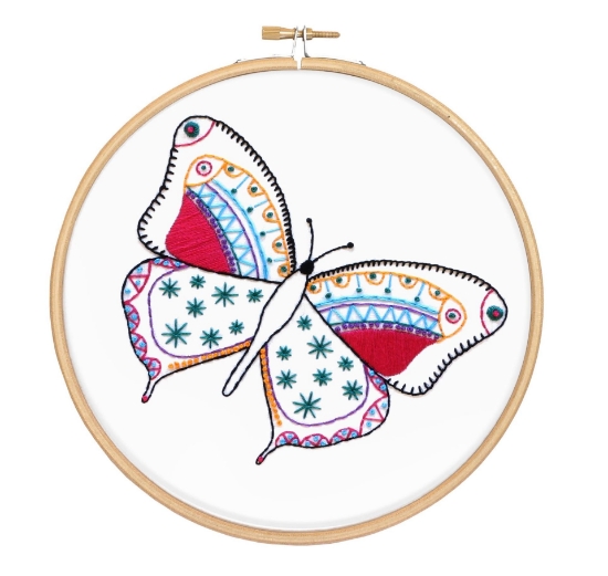 Picture of Butterfly Contemporary Embroidery Kit