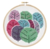 Picture of Spring Trees Contemporary Cross Stitch Kit