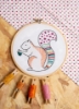 Picture of Squirrel Contemporary Embroidery Kit