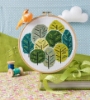Picture of Summer Trees Contemporary Cross Stitch Kit