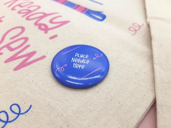 Picture of Needle Minder "Place Needle Here"