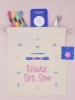 Picture of Cross Stitch Project Bag - "Ready Set Sew"