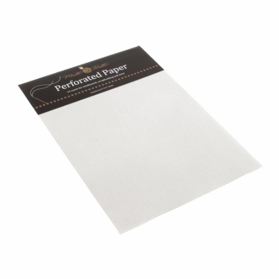 Picture of Mill Hill 14 Count Perforated Paper - White
