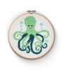 Picture of Green Octopus Cross Stitch Kit