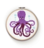 Picture of Purple Octopus Cross Stitch Kit