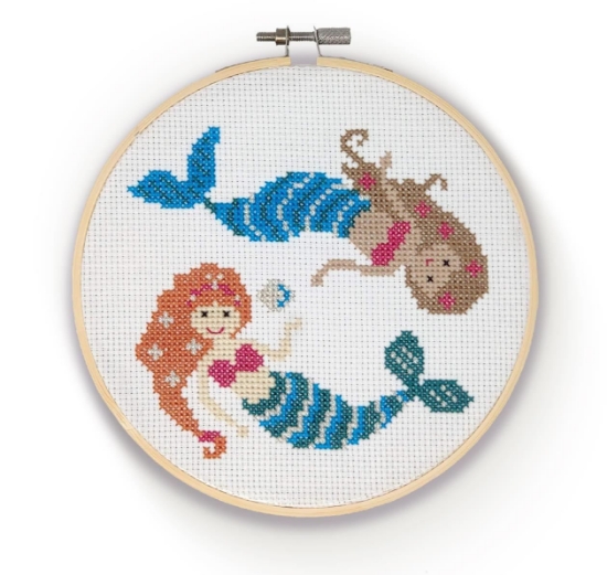Picture of Mermaids Cross Stitch Kit