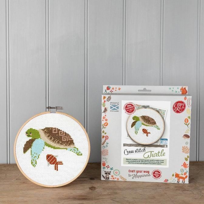 Turtle Cross Stitch Kit Stitchtastic