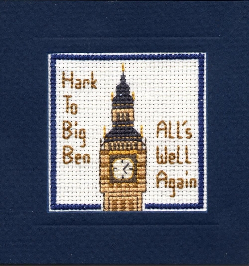 Picture of Big Ben Miniature Card
