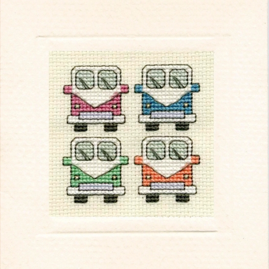 Picture of Campervans Miniature Card