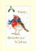 Picture of Warm Wishes Christmas Card Cross Stitch Kit by Bothy Threads