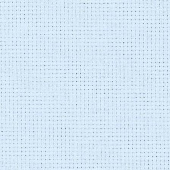 Picture of Zweigart Offcuts 14 Count Aida Palest Blue (5130) Multiple Sizes