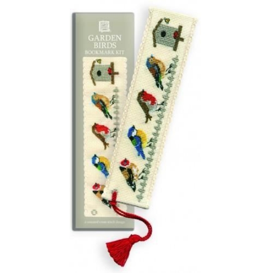 Picture of Garden Birds Bookmark Cross Stitch Kit