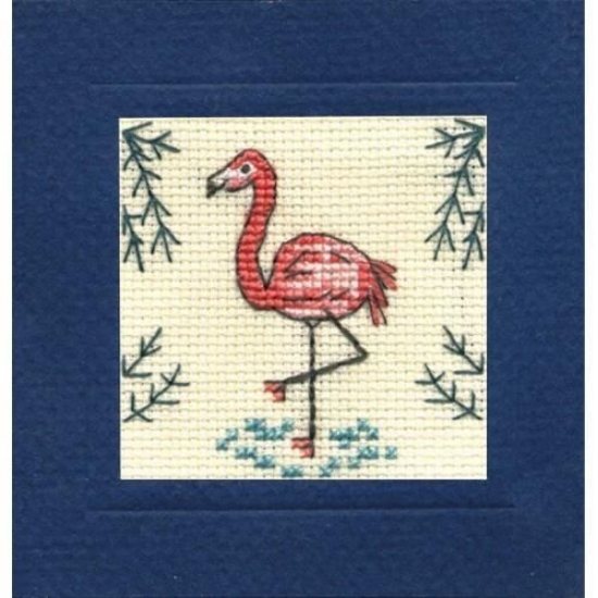 Picture of Flamingo Miniature Card