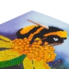 Picture of Bumblebee , 18x18cm Crystal Art Card