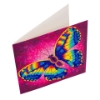 Picture of Change Butterfly , 18x18cm Crystal Art Card