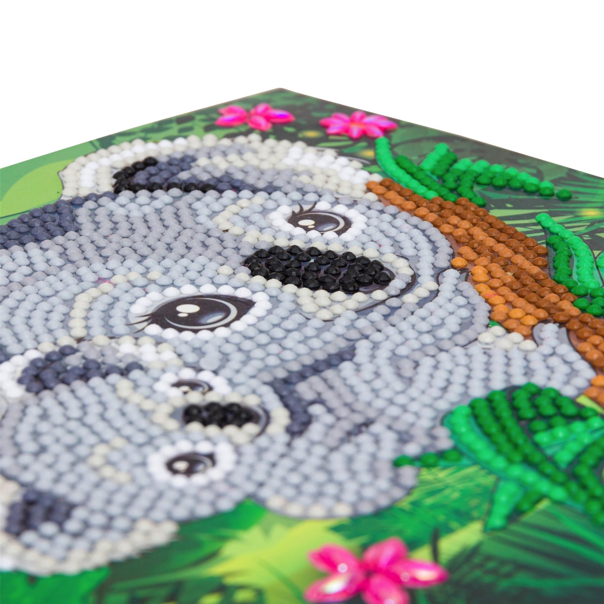 Koala Hugs, 18x18cm Crystal Art Card Stitchtastic