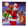 Picture of Santa's Gifts, 18x18cm Crystal Art Card