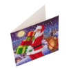 Picture of Santa's Gifts, 18x18cm Crystal Art Card