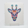 Picture of Mandala Giraffe Cross Stitch Kit by Meloca Designs