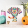 Picture of Mandala Elephant Cross Stitch Kit by Meloca Designs
