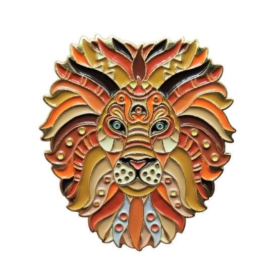Picture of Mandala Lion Needle Minder Meloca Designs
