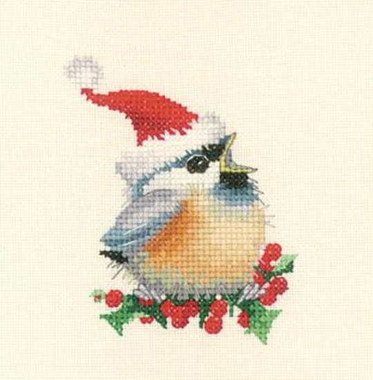 Picture of Christmas Chick - 14ct Aida Cross Stitch Kit
