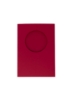 Picture of Round Aperture A6 Cards - Red (Pack Of 5)