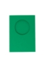 Picture of Round Aperture A6 Cards - Green (Pack Of 5)