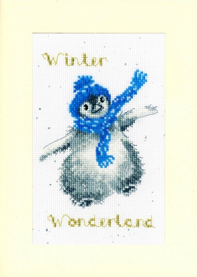 Picture of Winter Wonderland Christmas Card Cross Stitch Kit by Bothy Threads