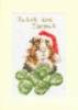 Picture of Twist And Sprout Christmas Card Cross Stitch Kit by Bothy Threads