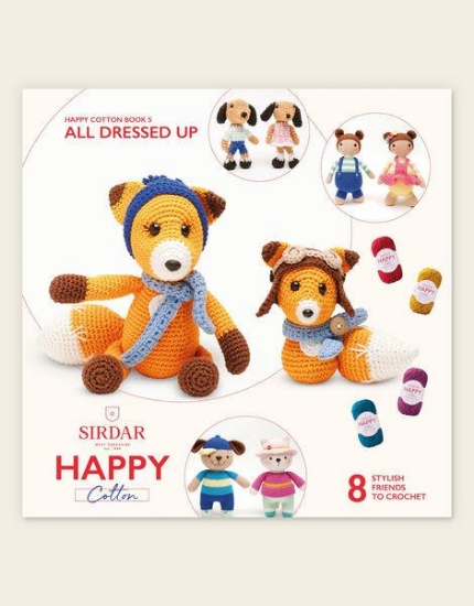Picture of All Dressed Up 1 Soft Amigurumi Happy Cotton Toys Pattern Book