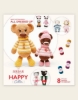 Picture of All Dressed Up 2 Soft Amigurumi Happy Cotton Toys Pattern Book
