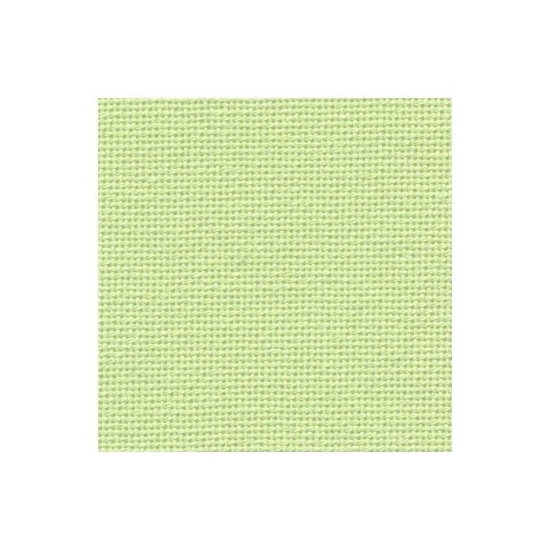 Picture of Zweigart Apple Green 27 Count Linda Cotton Evenweave (6122)