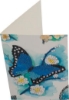 Picture of Blue Butterfly, 10x15cm Crystal Art Card