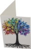 Picture of Rainbow Tree, 10x15cm Crystal Art Card