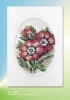Picture of Anemones - Printed Cross Stitch Card Kit by Orchidea